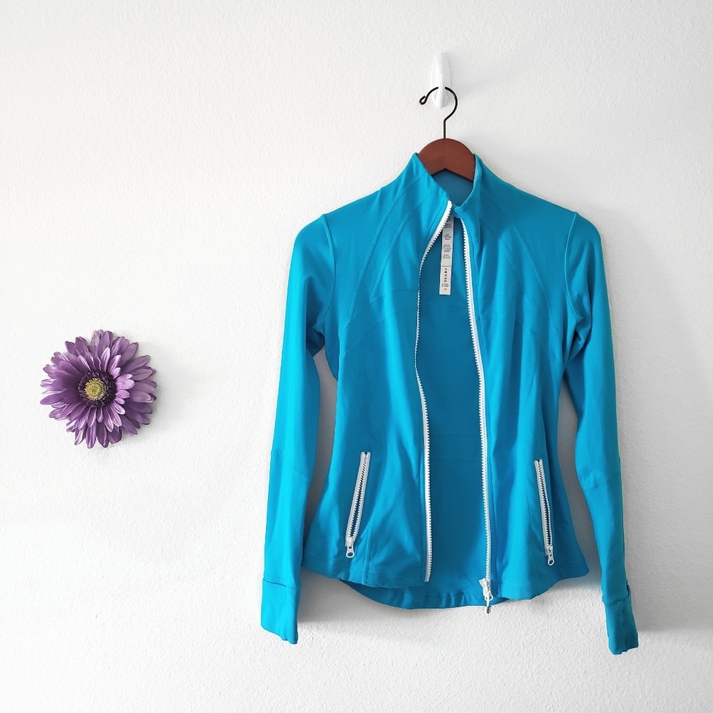 Lululemon Define Jacket Snorkel Blue Size 4 - Picture 2 of 8